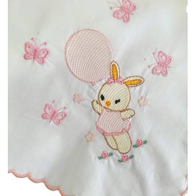 Mussolina in morbido cotone per neonata - 