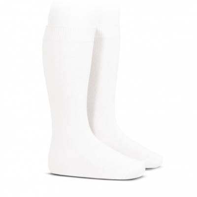 Calze lunghe a maglia rasata in cotone 20192 col.200 - 