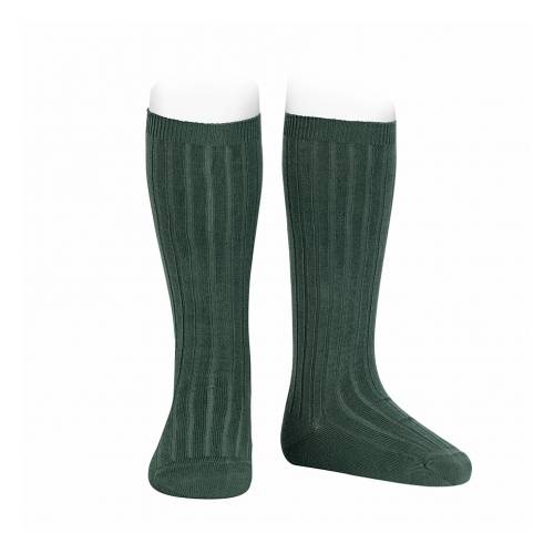Basic long ribbed socks Pine 2016_795 - 