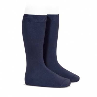 Calze lunghe basic maglia rasata 20192_480 blu - 