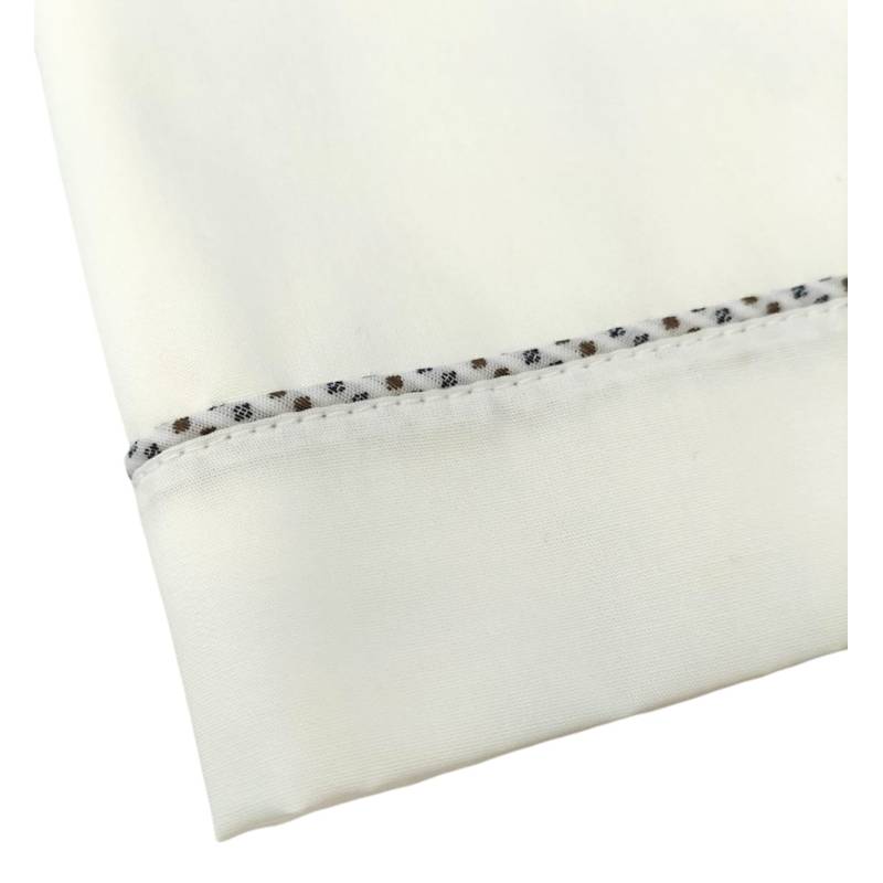 Corredino ciniglia Teto&Tatta bianco blu tortora - 