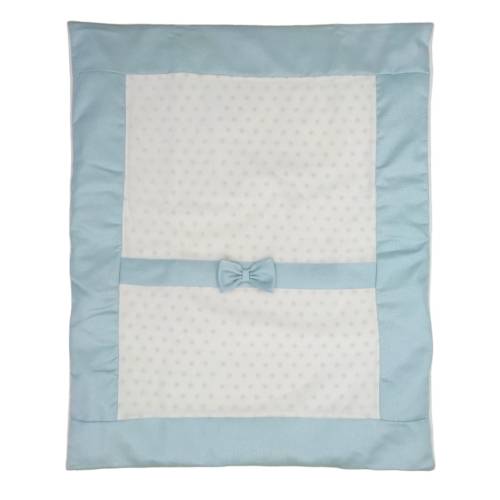 White and pink chenille newborn baby set cover size 1 month -  2