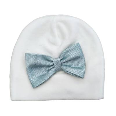 Coordinato nascita in ciniglia bianco latte verde acqua Teto&tatta - 