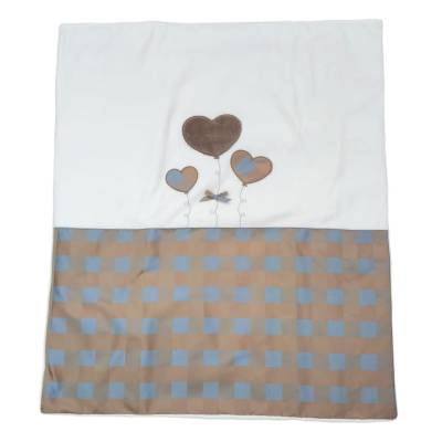 Juego de manta para recién nacido 1 mes de chenilla rosa Barcellino - 