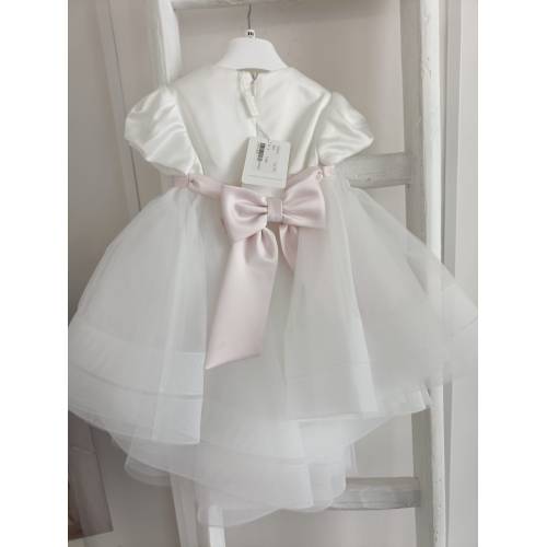 Vestido de batizado Minù elegante tamanho 12 e 18 meses -  2