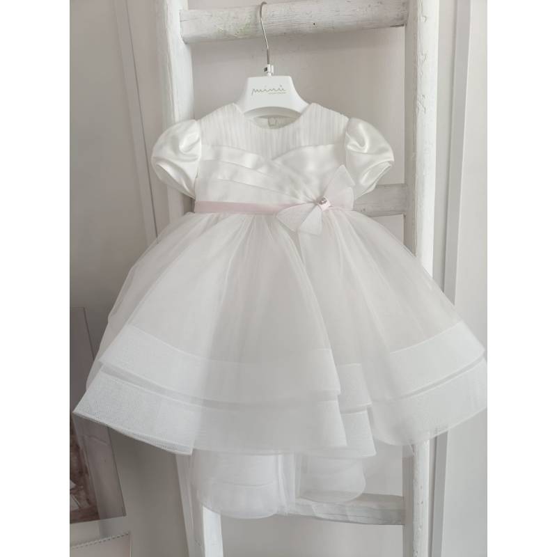 Robe de baptême Minù élégante taille 12 et 18 mois - 