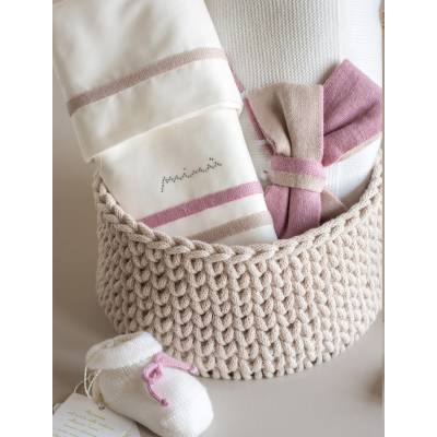 Ivory wool-blend cover 1 month - 