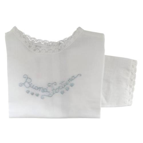 Blusa fortuna de manga comprida em puro algodão -  2