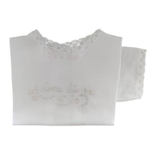 Blusa blanca de manga larga God's gift - 