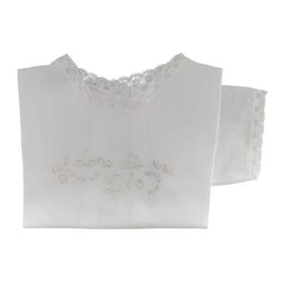 Weiße langärmelige Bluse von God's gift - 