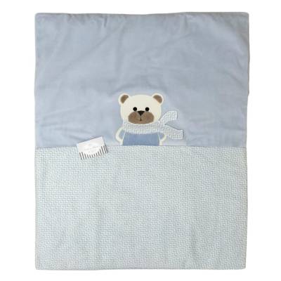 Enxoval de chenille para bebé recém-nascido com fato de dormir tamanho 1 mês - 