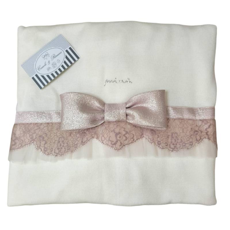 Conjunto para recién nacida en chenilla Minù - 