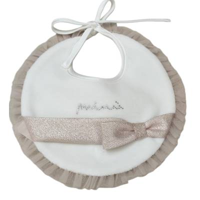 Newborn girl's outfit in chenille Minù - 