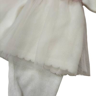 Fato de recém-nascido para menina em chenille Minù - 