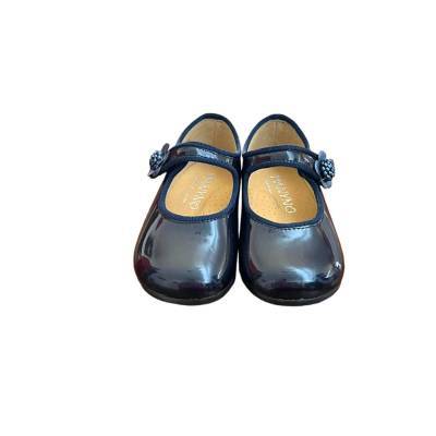 Bailarina niña azul noche charol talla 21 - 