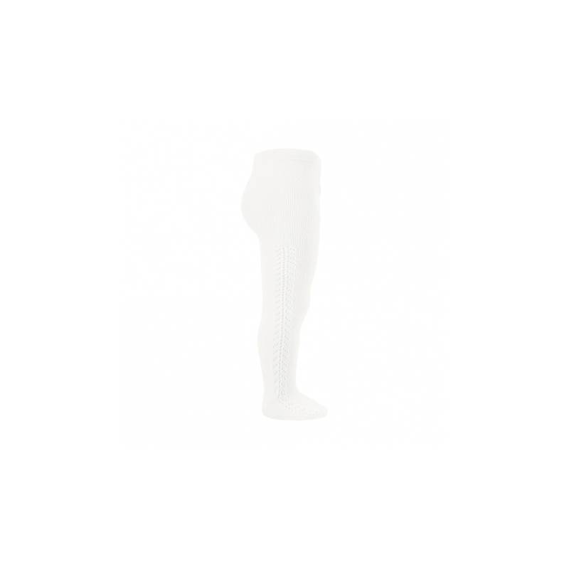 Collants Condor em algodão creme quente com abertura lateral - 