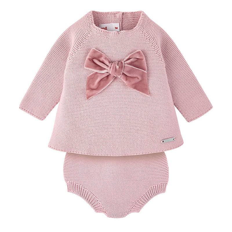 Set nascita neonata in caldo cotone rosa Condor - 