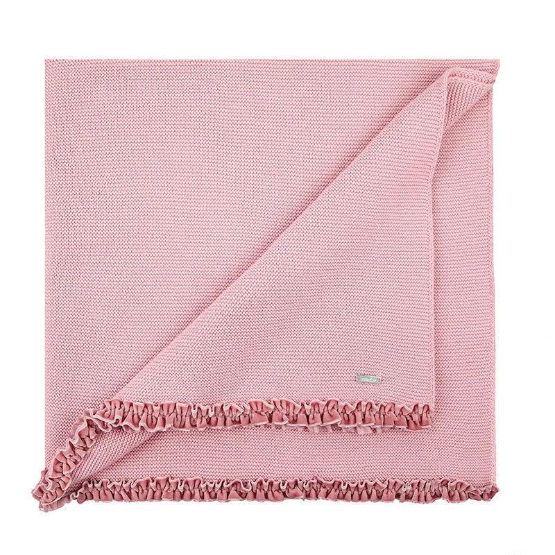 Copertina a scille in caldo cotone Condor rosa - 