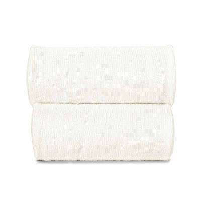 Rasierte, cremefarbene Strumpfhose aus warmer Baumwolle - Basic