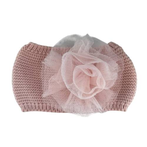 Bandeau bébé en coton rose Condor 0/12 mois -