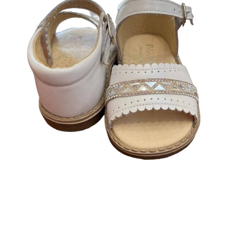 Sandalia bebé niña blanca talla 21 - 