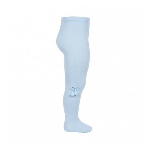 Baby blue Condor tights with pompom -