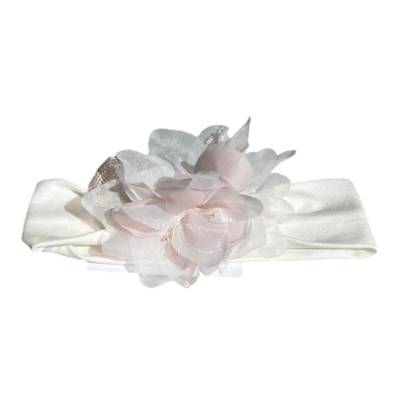 Abito bambina Battesimo cerimonia Teto&Tatta con fascetta - 