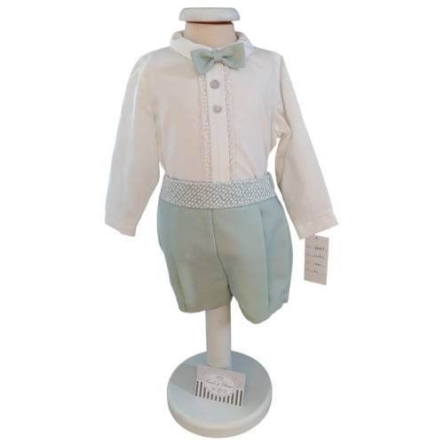 Traje de bautizo para recién nacido - 2