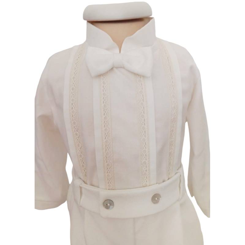 Tenue de cérémonie de baptême pour nouveau-né -