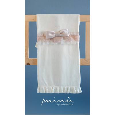 Fato de recém-nascido para menina em chenille Minù - 