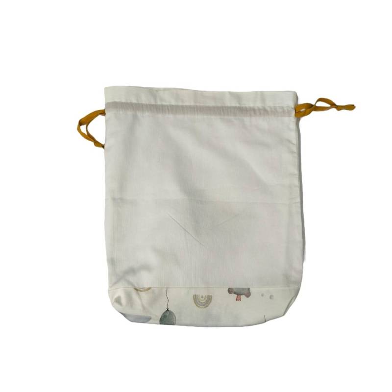 Bolsa cambiador unisex de algodón para bebé - 