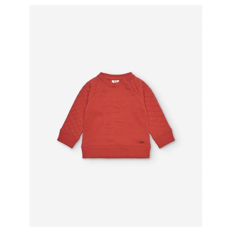Sudadera polar C, naranja oscuro, 24/36m
