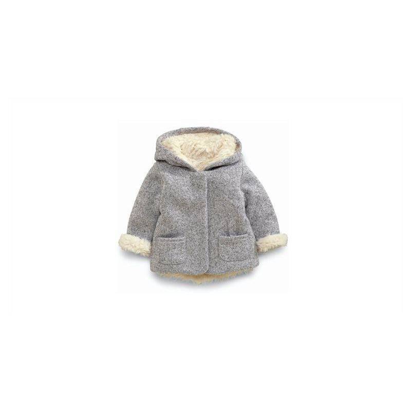 Casaco com capuz Nb Knit Me 0/1m - 9