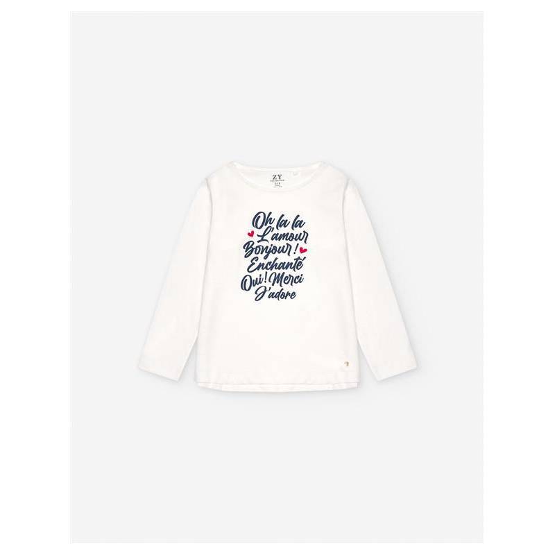 Ls Tshirt Jersey, Branco, 13/14