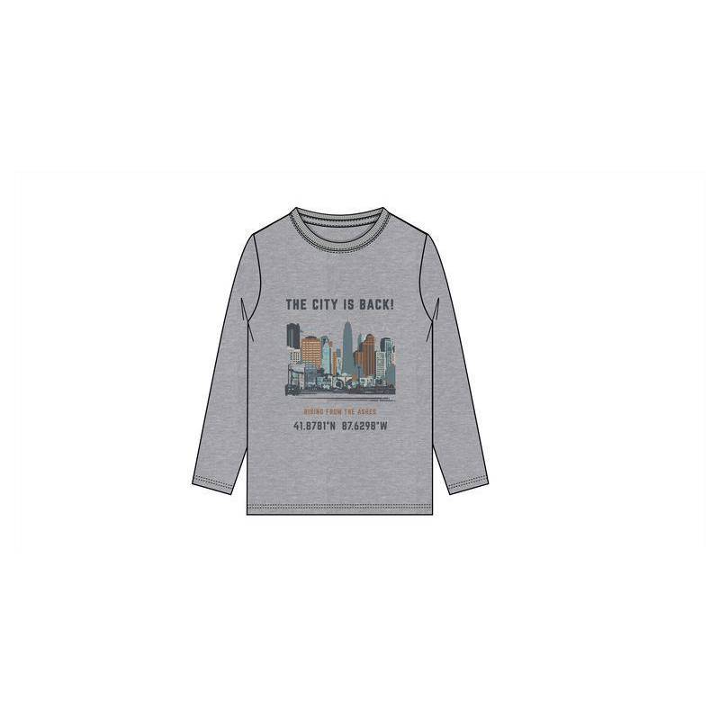 Ls Tshirt Jersey, Cinzento claro, 13/14