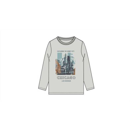 Ls Tshirt Jersey, Cinzento claro, 13/14