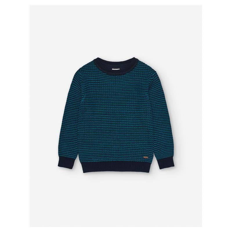 Knitted Sweater, Blue, 13/14