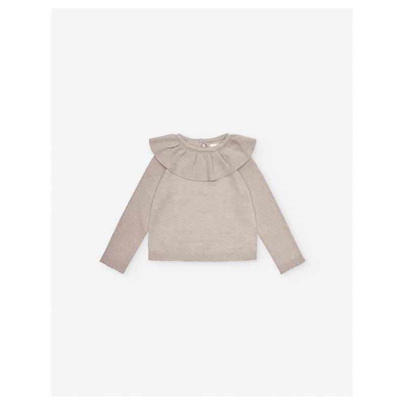 Maglione Ls In Maglia, Beige, 24/36m