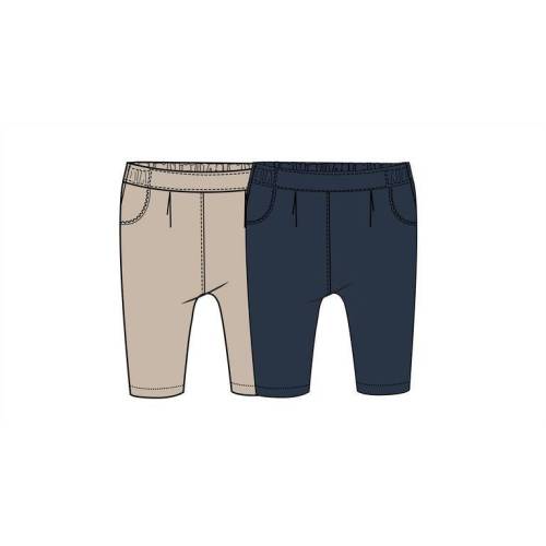 Calças Pk5 Twill Azul Escuro 0/1m - 9/1