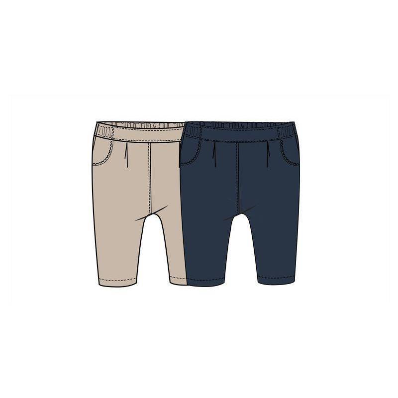 Pantaloni Pk5 Twill Blu Scuro 0/1m - 9/1