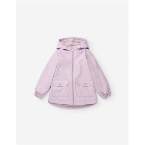 Gummi-Parka, Hellviolett, 13/14