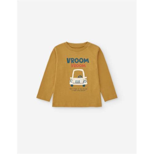Pk8 Ls Tshirt Yellow 12/18-24/36m