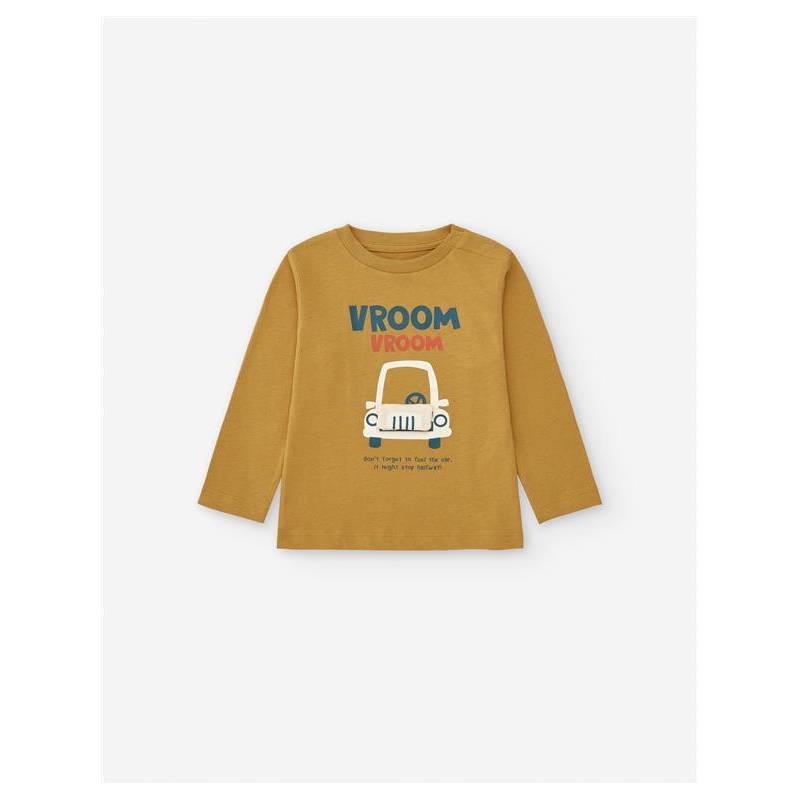 Pk8 Ls Camiseta Amarillo 12/18-24/36m