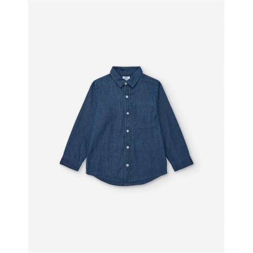 Pk9 Camicia Ls Denim Co Blu 3/4-13/14