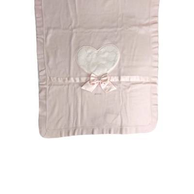 Elegant pink cotton newborn outfit 1 month Minù - 