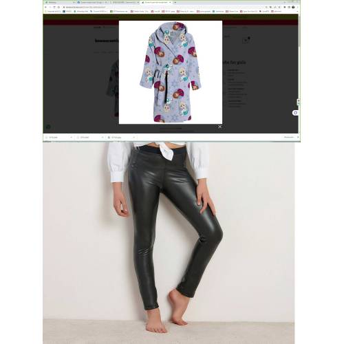 Gefrorener Bademantel