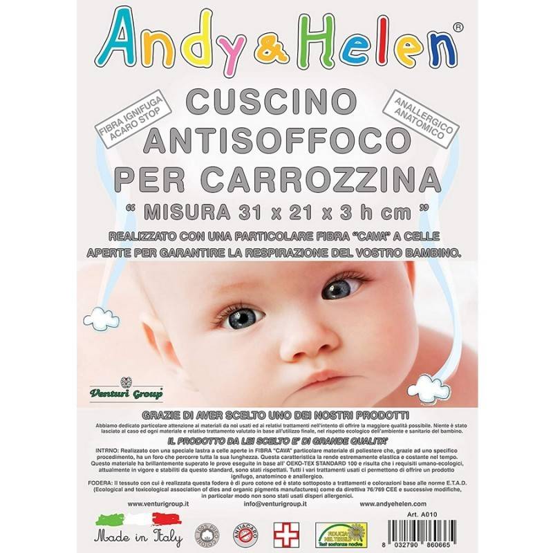 Almofada de berço anti-sufocação