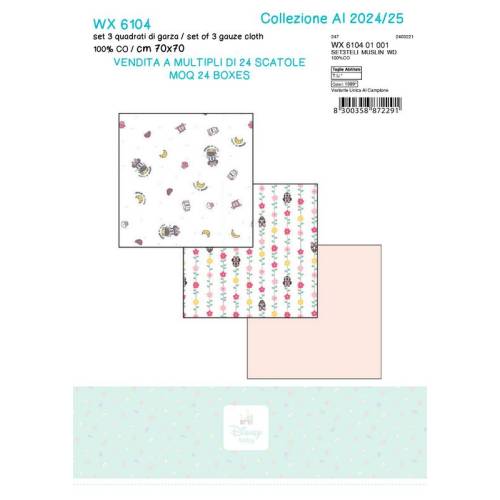 Set de carrés 3 Pcs.