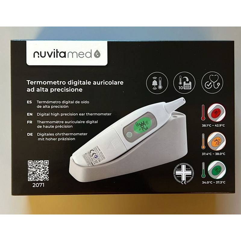 2071 -Termómetro de ouvido de precisão digital