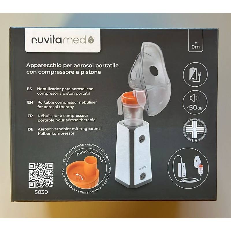 5030 Nuvita Aerosol Portatile A Pistone